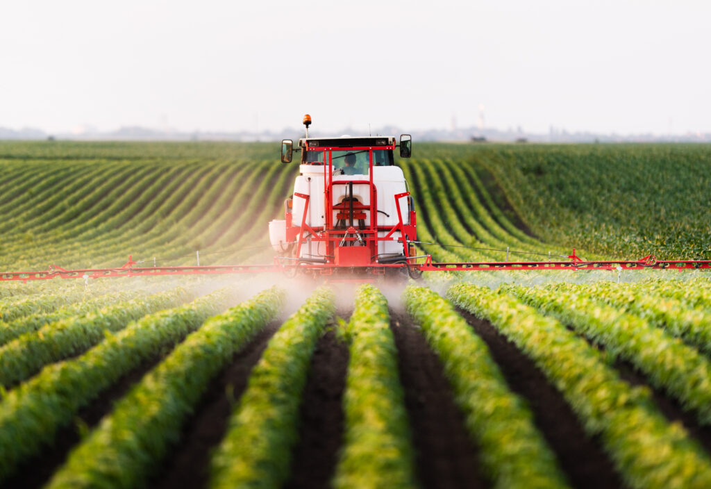 Local farmer using online and mobile banking with local community ag bank