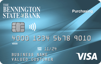 Bennington State Bank Business Banking Purchasing Card